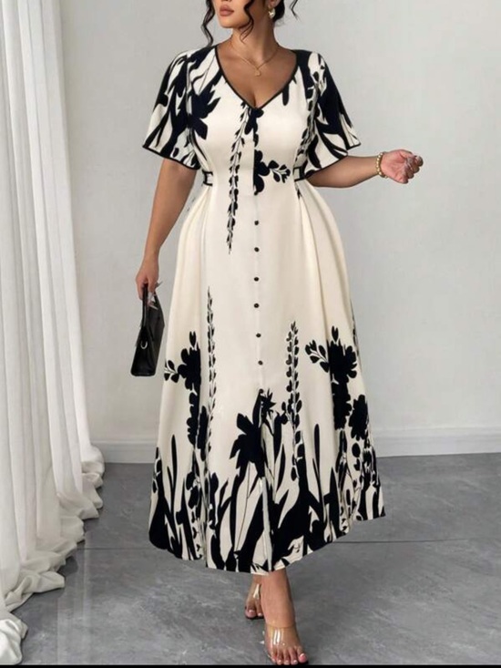 SHEIN Dresses & Skirts - 🆕SHEIN Curve Floral Dress
